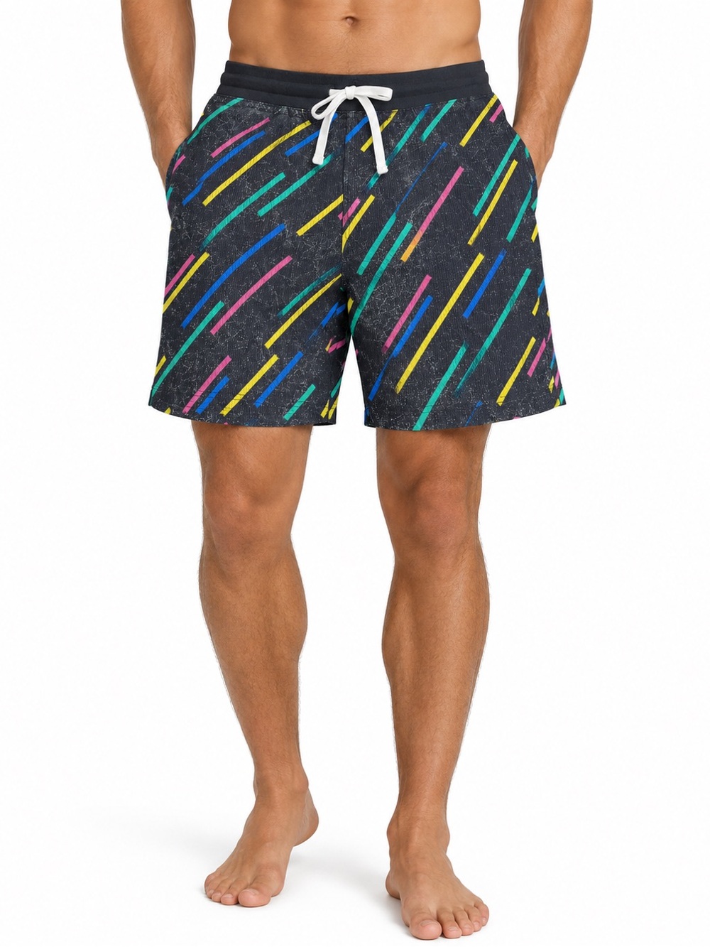 Chubbies /// Men’s The Galaxy Drivers" Loungewear Shorts 7” - Size Medium